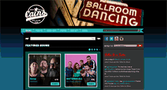 Desktop Screenshot of cainsballroom.com